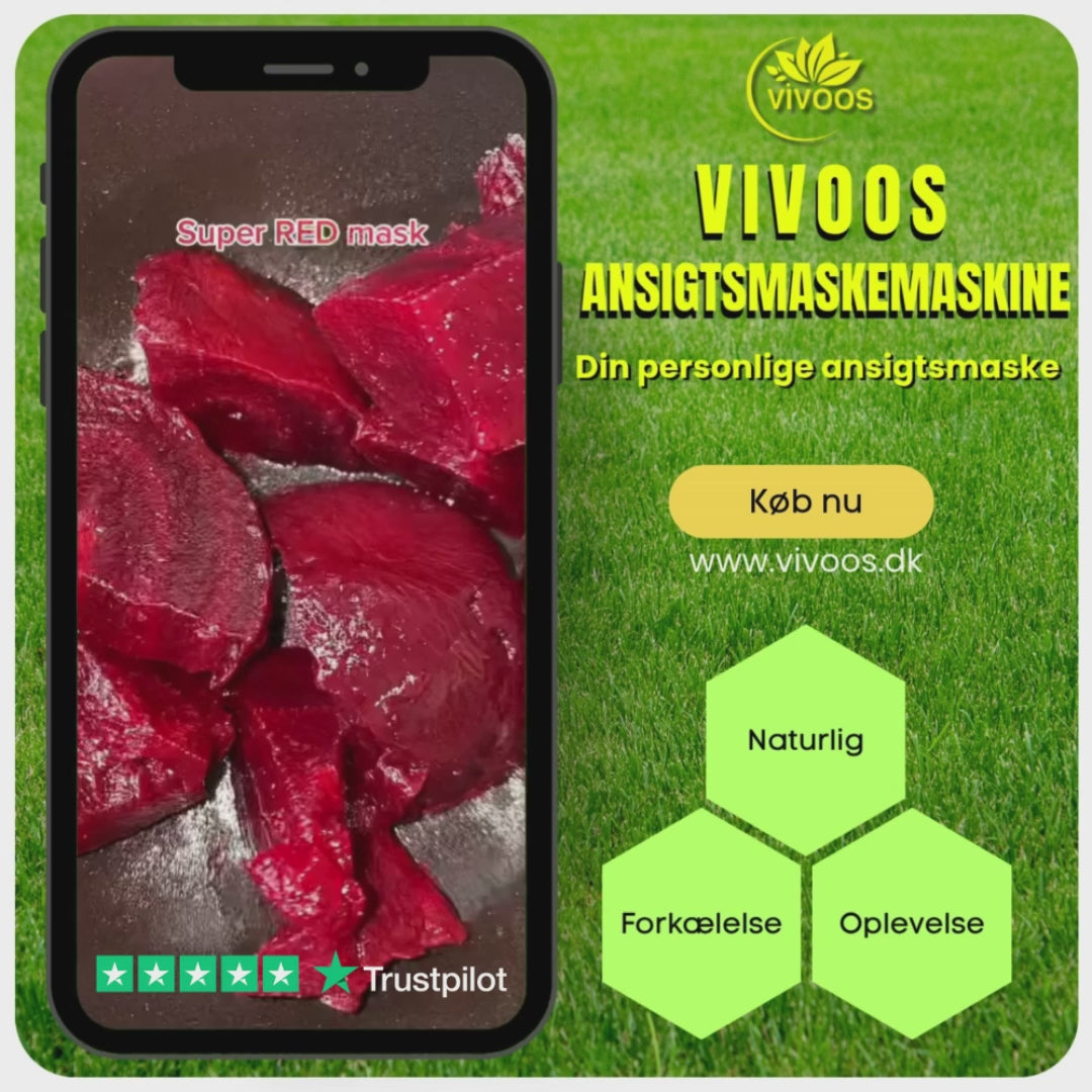 Load video: Ansigtsmaskemaskine